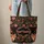 Fox Kits Nuzzling Small Wildflowers Leaves Berries Wreath - Wildlife Lover Gift Quilted Tote Bag - 6