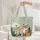 Bear Fox Forest Camping Wooden Sign - Wildlife Lover Gift Quilted Tote Bag - 5