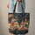 Colorful Tipis Camp Night Sky Scene - Adventure Lover Everyday Use Gift Quilted Tote Bag - 6