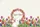 White Bunny Tulip Hyacinth Garden Floral Wreath Swirls - Wildlife Lover Everyday Gift Quilted Tote Bag - 7