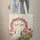 White Bunny Tulip Hyacinth Garden Floral Wreath Swirls - Wildlife Lover Everyday Gift Quilted Tote Bag - 6
