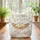 Sleeping Tabby Cat Hammock Floral Wreath - Cat Lover Home Decor Gift Quilted Tote Bag - 3