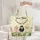 Five Sheep Field Flowers Name Wreath - Everyday Gift for Sheep Lover Quilted Tote Bag - 5