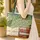 Lily of the Valley Vintage Books Your Name - Home Decor Gift Quilted Tote Bag - 4