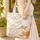 Bunny Fox Floral Wreath Personalized - Everyday Tote Gift for Kids Quilted Tote Bag - 4