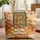Maple Oak Leaves Library Window Books Autumn Pumpkins - Book Lover Seasonal Decor Gift Quilted Tote Bag - 1