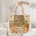 Maple Oak Leaves Library Window Books Autumn Pumpkins - Book Lover Seasonal Decor Gift Quilted Tote Bag - 5