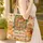 Maple Oak Leaves Library Window Books Autumn Pumpkins - Book Lover Seasonal Decor Gift Quilted Tote Bag - 4