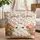 Bunny Tulips Wildflower Wreath - Nature Lover Everyday Gift Quilted Tote Bag - 1