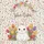 Bunny Tulips Wildflower Wreath - Nature Lover Everyday Gift Quilted Tote Bag - 7