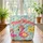 Flamingo Sunglasses Hibiscus Palm - Tropical Vacation Lover Gift Quilted Tote Bag - 3