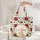 Bunny Miniature Roses Winding Vines Floral Wreath - Your Name Text Nature Lover Gift Quilted Tote Bag - 5