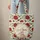 Bunny Miniature Roses Winding Vines Floral Wreath - Your Name Text Nature Lover Gift Quilted Tote Bag - 6