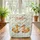 Playful Foxes Nuzzle Botanical Florals Berries Leaves Wreath - Nature Lover Everyday Gift Quilted Tote Bag - 3