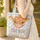 Highland Cow Calf Floral Bow Wreath Leaf Garland - Farmhouse Cow Lover Gift Quilted Tote Bag - 4