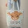 Highland Cow Calf Floral Bow Wreath Leaf Garland - Farmhouse Cow Lover Gift Quilted Tote Bag - 6