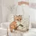 Fox Cub Journal Page Wildflower Calligraphy Personalized - Everyday Book Lover Gift Quilted Tote Bag - 5