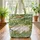 Charming Hippopotamus Floral Wreath Daisies Your Name - Wildlife Lover Gift Quilted Tote Bag - 3