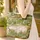 Charming Hippopotamus Floral Wreath Daisies Your Name - Wildlife Lover Gift Quilted Tote Bag - 4