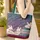 Custom Name Lily of the Valley Journal Antique Books - Book Lover Gift Quilted Tote Bag - 4