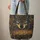 Majestic Wolf Portrait Wooden Sign Foliage - Western Cowboy Nature Lover Gift Quilted Tote Bag - 6