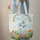 Garden Butterfly Floral Wreath Sky Clouds - Nature Lover Gift for Everyday Use Quilted Tote Bag - 6