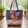 Majestic Dragon Storybook Personalized Gift for Fantasy Lover Quilted Tote Bag - 3