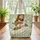 Benevolent Figure White Lamb White Lilies Name Ribbon Floral Sprigs - Spiritual Gift Faith Lifestyle Quilted Tote Bag - 3
