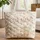 Nuzzling Bunnies Wildflowers Leaves Berries Wreath - Bunny Lover Gift Quilted Tote Bag - 1
