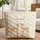 Spotted Deer Daisies Roses Forget-Me-Nots Floral Wreath - Nature Lover Gift Quilted Tote Bag - 1