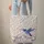 Personalized Purple Hummingbird Floral Vines - Botanical Bird Lover Gift Quilted Tote Bag - 6