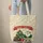 Santa Claus Christmas Tree Presents Floral Scrolls Swirly Vines - Christmas Holiday Gift Quilted Tote Bag - 6