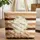 Striped Background Bunnies Nuzzling Floral Wreath Name - Everyday Lifestyle Gift Quilted Tote Bag - 1