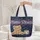 Majestic Bear Cub Perching Owl Stars Stripes - Patriotic American Wildlife Lover Gift Quilted Tote Bag - 5