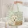 Fluffy Westie Dog Daisy Field Name Plank - Dog Lover Everyday Use Gift Quilted Tote Bag - 5