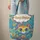 Rainbow Cat Speech Bubble Your Name Swirls - Everyday Tote Cat Lover Gift Quilted Tote Bag - 6