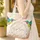 Hummingbirds Flowers Name Floral Wreath Vines - Wildlife Lover Gift Quilted Tote Bag - 4