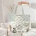 Floral Teapots Teacups Hoop - Teatime Lover Lifestyle Gift for Her Quilted Tote Bag - 5