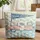 Ditsy Daisies Camper Van Windows Door Name Flag - Road Trip Traveler Vacation Gift Quilted Tote Bag - 1