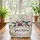 Hummingbirds Lavender Wildflower Name Floral Wreath - Bird Lover Everyday Tote Quilted Tote Bag - 3