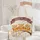 Three Owls on Branch Swirling Vines Musical Notes - Everyday Tote Quilted Tote Bag - 5