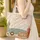 Camper Van Evergreen Wildflowers Roses Wooden Sign Travel Essentials Quilted Tote Bag - 4