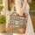 White Cat Bookstore Window Pumpkins Leaves - Personalized Autumn Gift for Book Lovers Quilted Tote Bag - 4