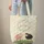 Pink Black Sheep Wildflower Monoline Cursive Leaf Heart Wreath - Everyday Carry Gift Quilted Tote Bag - 6