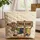 Dachshund Patchwork Dog, Botanical Leaves Rustic Sign - Dog Lover Gift Quilted Tote Bag - 1