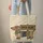 Dachshund Patchwork Dog, Botanical Leaves Rustic Sign - Dog Lover Gift Quilted Tote Bag - 6