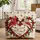 Male Female Cardinals Heart Roses Personalized Name - Couple Gift Quilted Tote Bag - 1