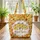 Sleeping Baby Foxes Floral Wreath Autumn Leaves - Fall Celebration Wildlife Lover Gift Quilted Tote Bag - 3