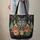 Golden Eye Wolf Portrait Mountains Personal Name - Wildlife Lover Gift Quilted Tote Bag - 6