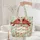 Red Cardinal Birds Floral Wreath - Nature Inspired Gift for Bird Lover Quilted Tote Bag - 5
